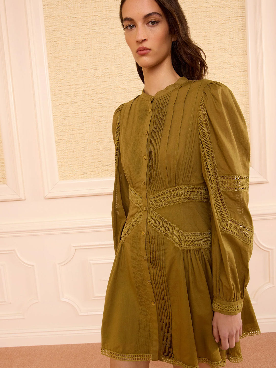 Elysia – Boho-Kleid mit Häkelspitze