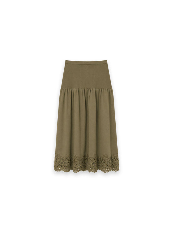 Leona Rock mit Florale Spitze