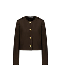 Kurze Jacke aus Schurwolle