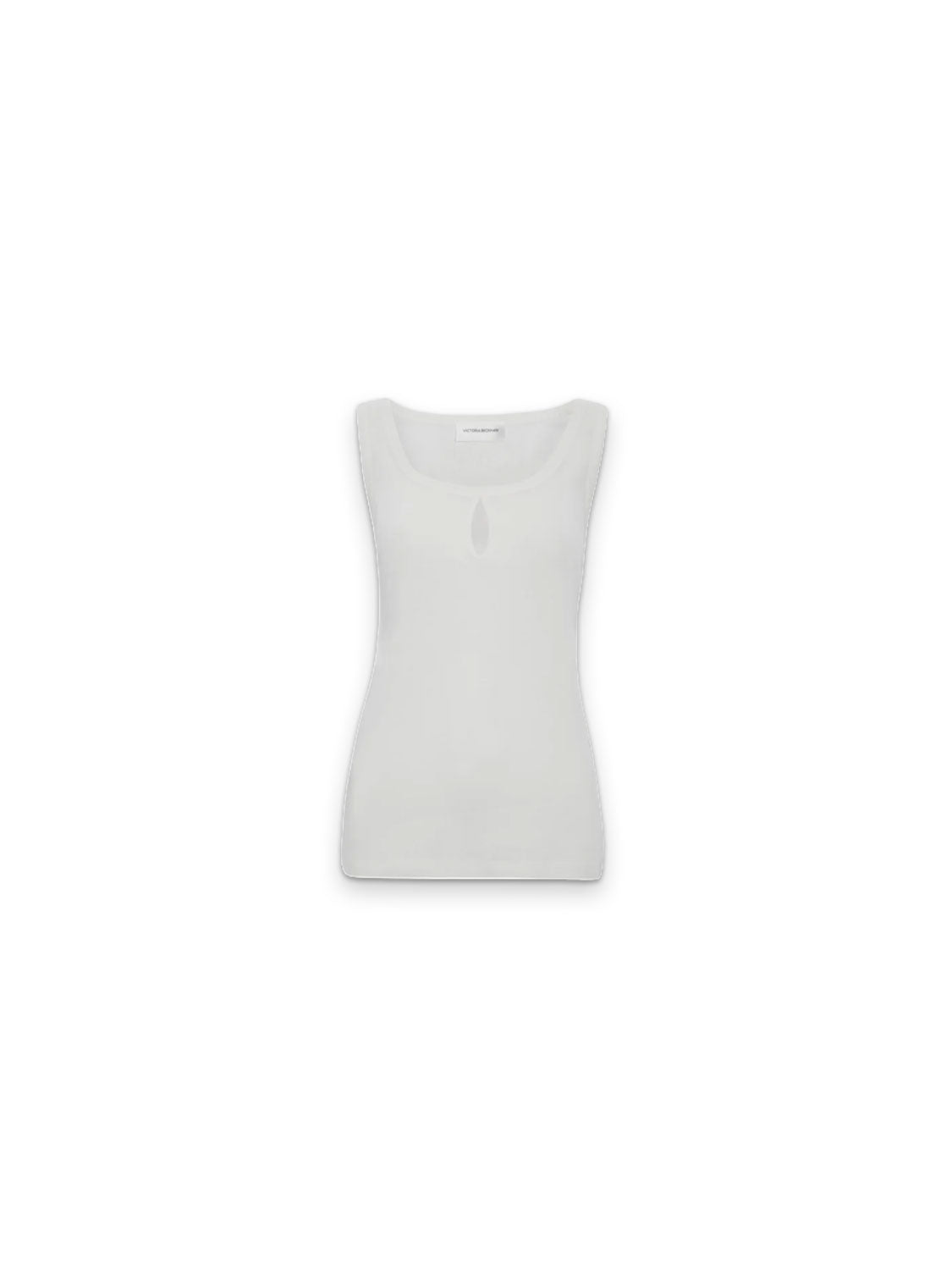 Soft Jersey Top mit Keyhole Detail