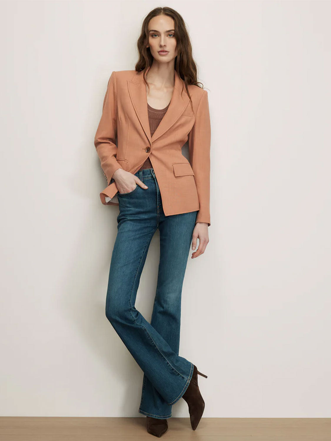 Isaac Linen Blend Blazer