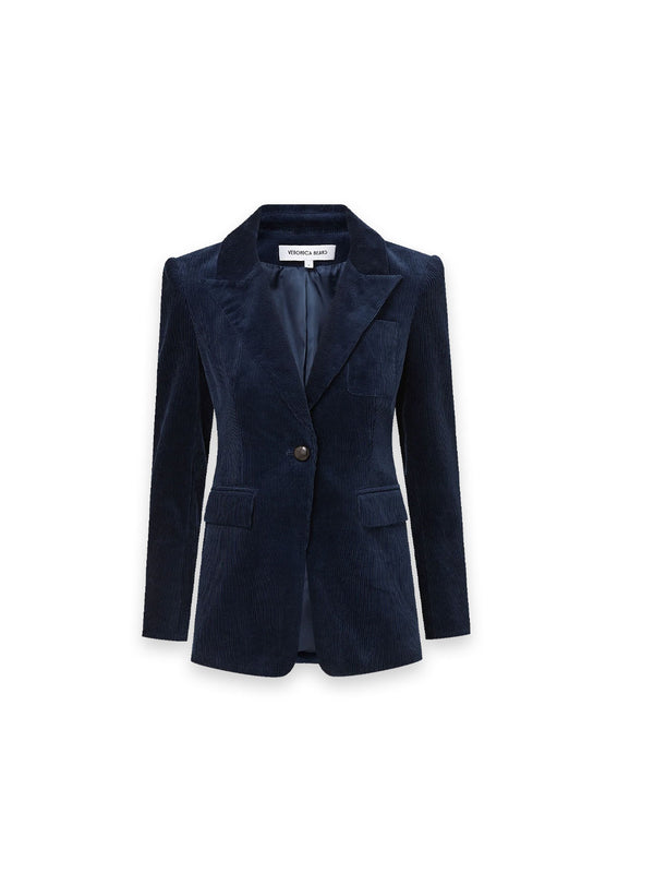 Livvy Dickey Blazer – Eleganter Cordblazer mit klassischem Revers