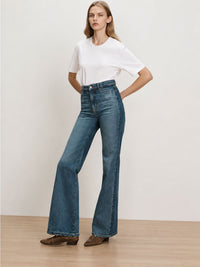 Crosbie Jeans – High-Waist Flared Fit