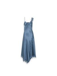 Vernon Kleid – Satin-Look mit Spitze