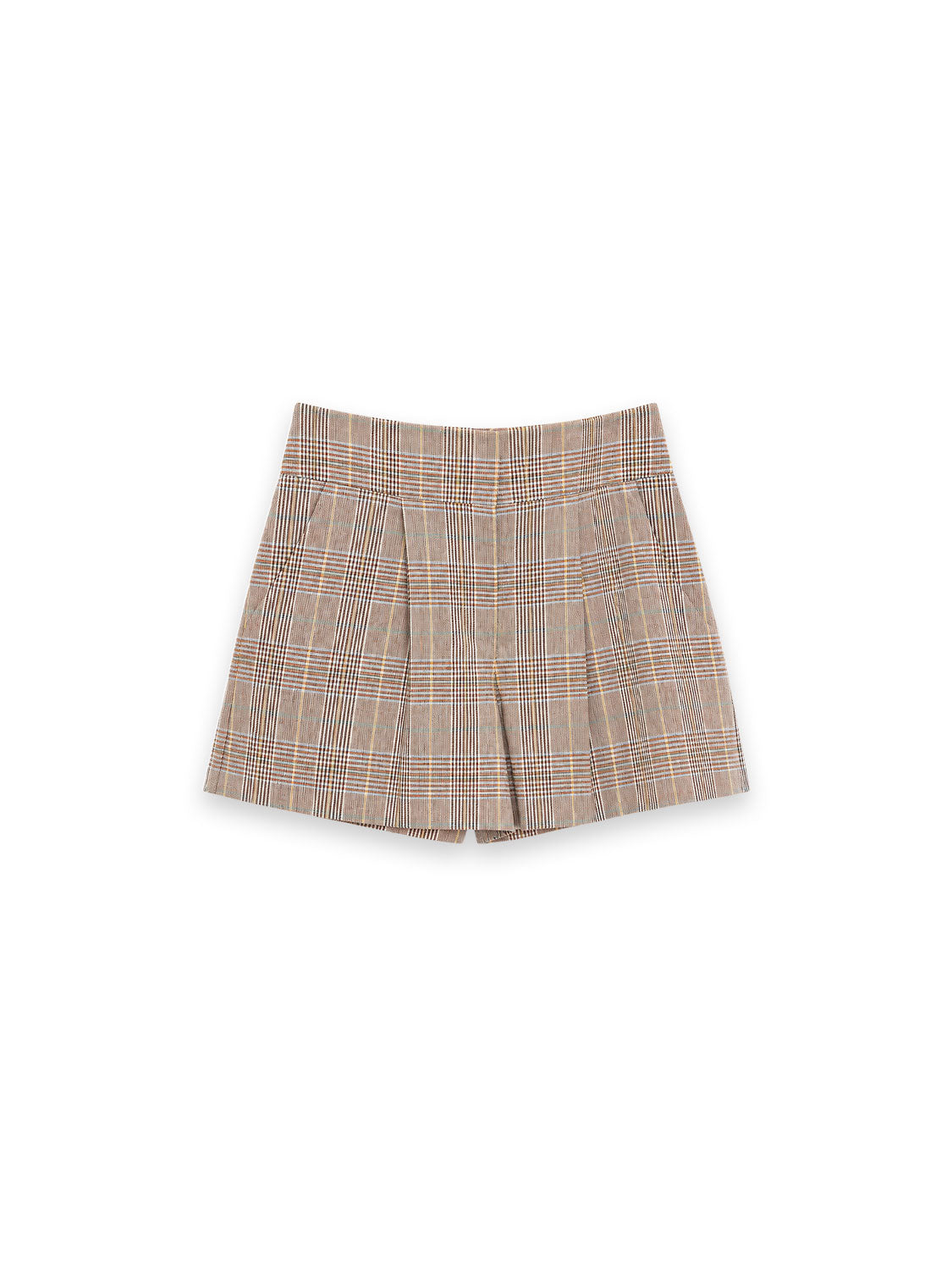 Haina Shorts – Elegantes Karo-Design