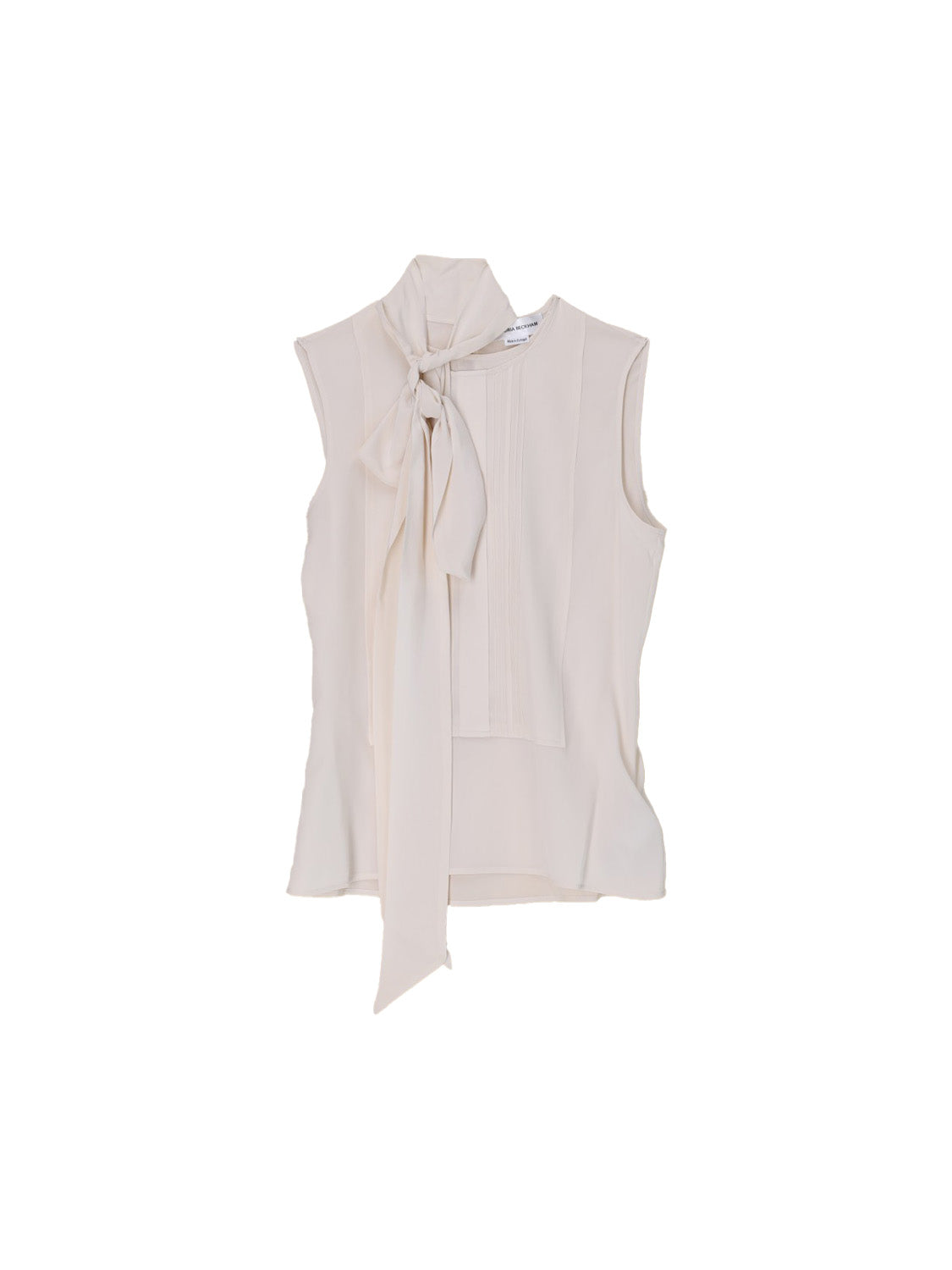 Seiden-Crêpe-Bluse mit Schluppe