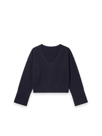 Pluta Pullover – Zeitloser V-Ausschnitt