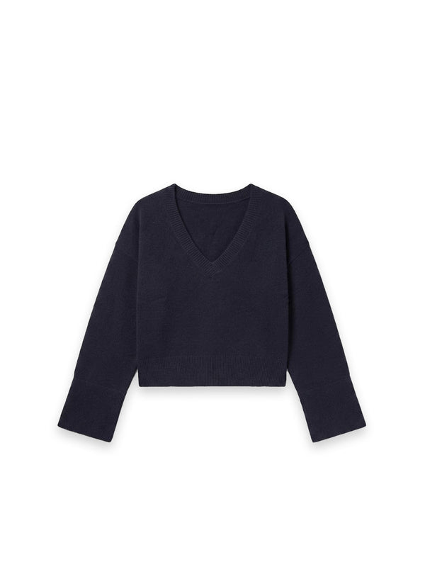 Pluta Pullover – Zeitloser V-Ausschnitt