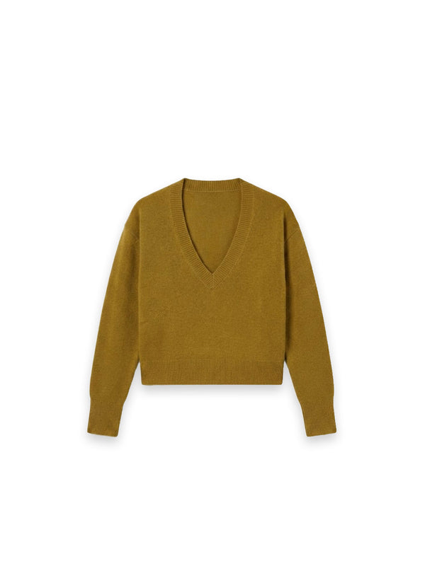 Pluta Pullover – Zeitloser V-Ausschnitt