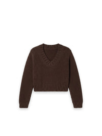 Pascal Pullover – Grobstrick V-Ausschnitt
