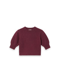 Nikki Pullover mit Puffärmel