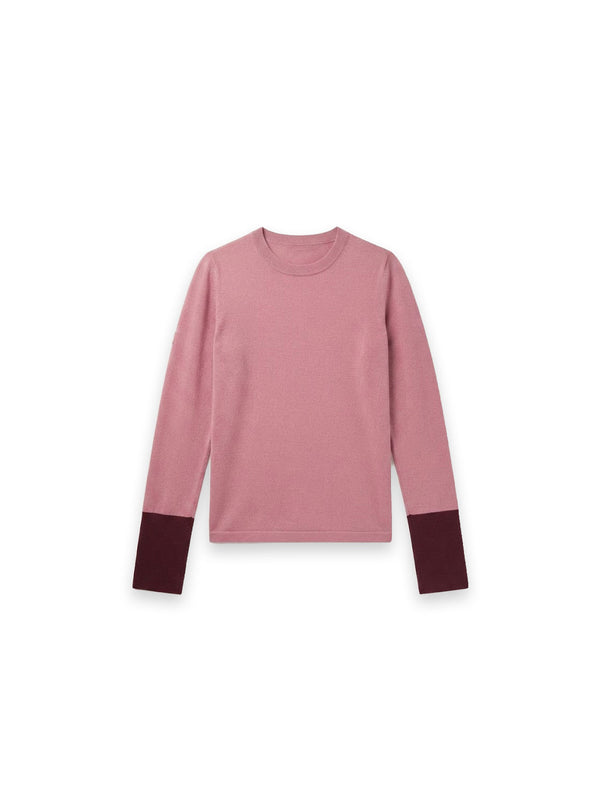Nuba Pullover – Zweifarbiges Design