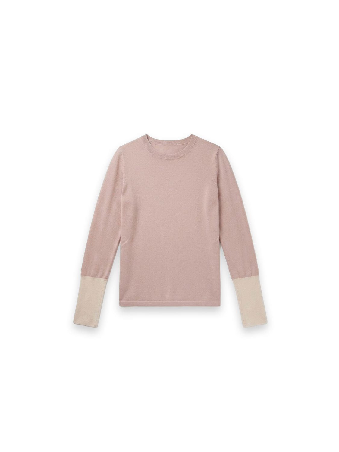 Nuba Pullover – Zweifarbiges Design