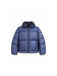 ADD Wendejacke Navy – glatte Wendeseite