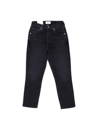 Riley Crop – High-Rise Jeans