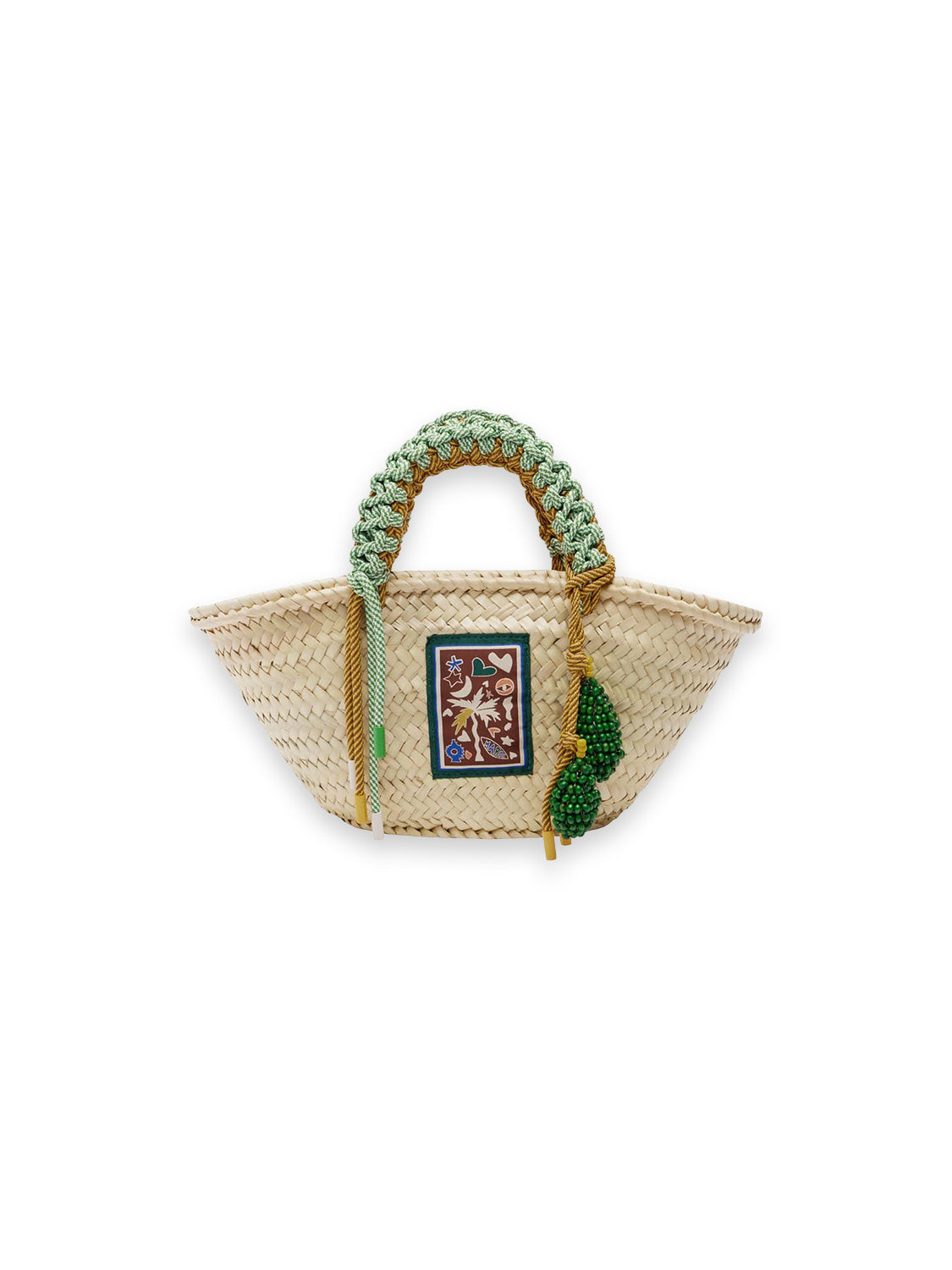 Macrame Mini - Tasche aus Raffia