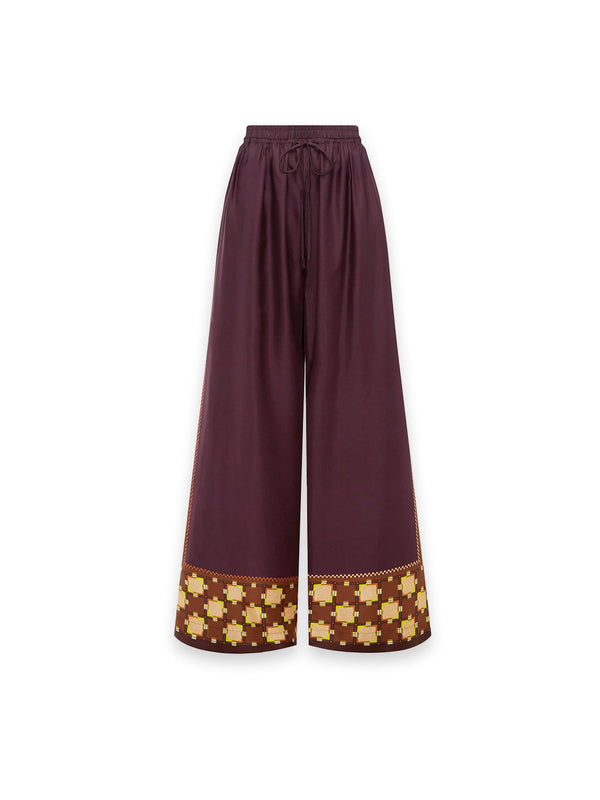 Wilson - Seidenhose mit Muster