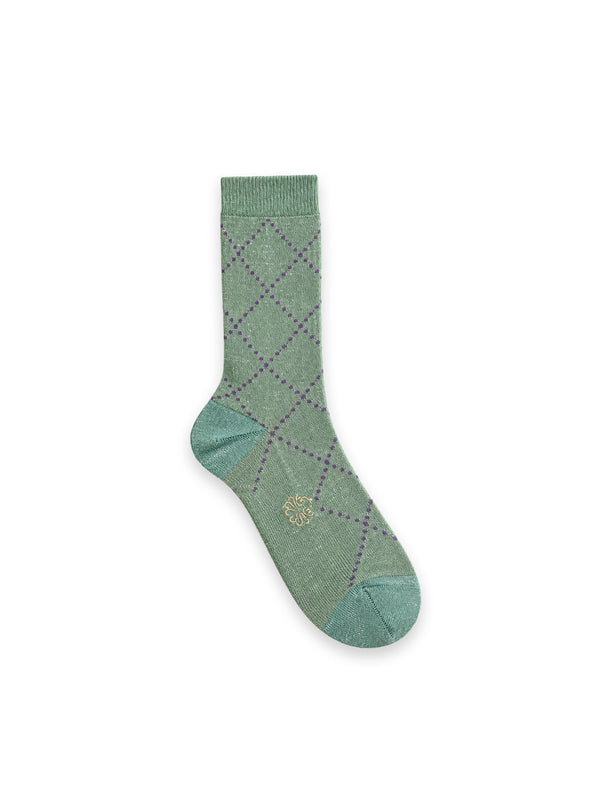 Check Donna - Socken mit Glitzer-Details
