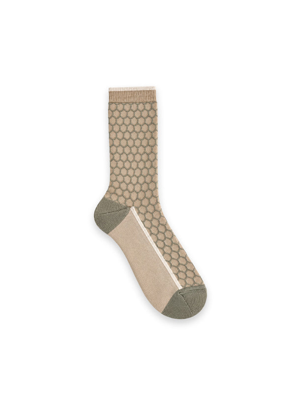 Scintilla Donna - Socken mit Waben-Muster