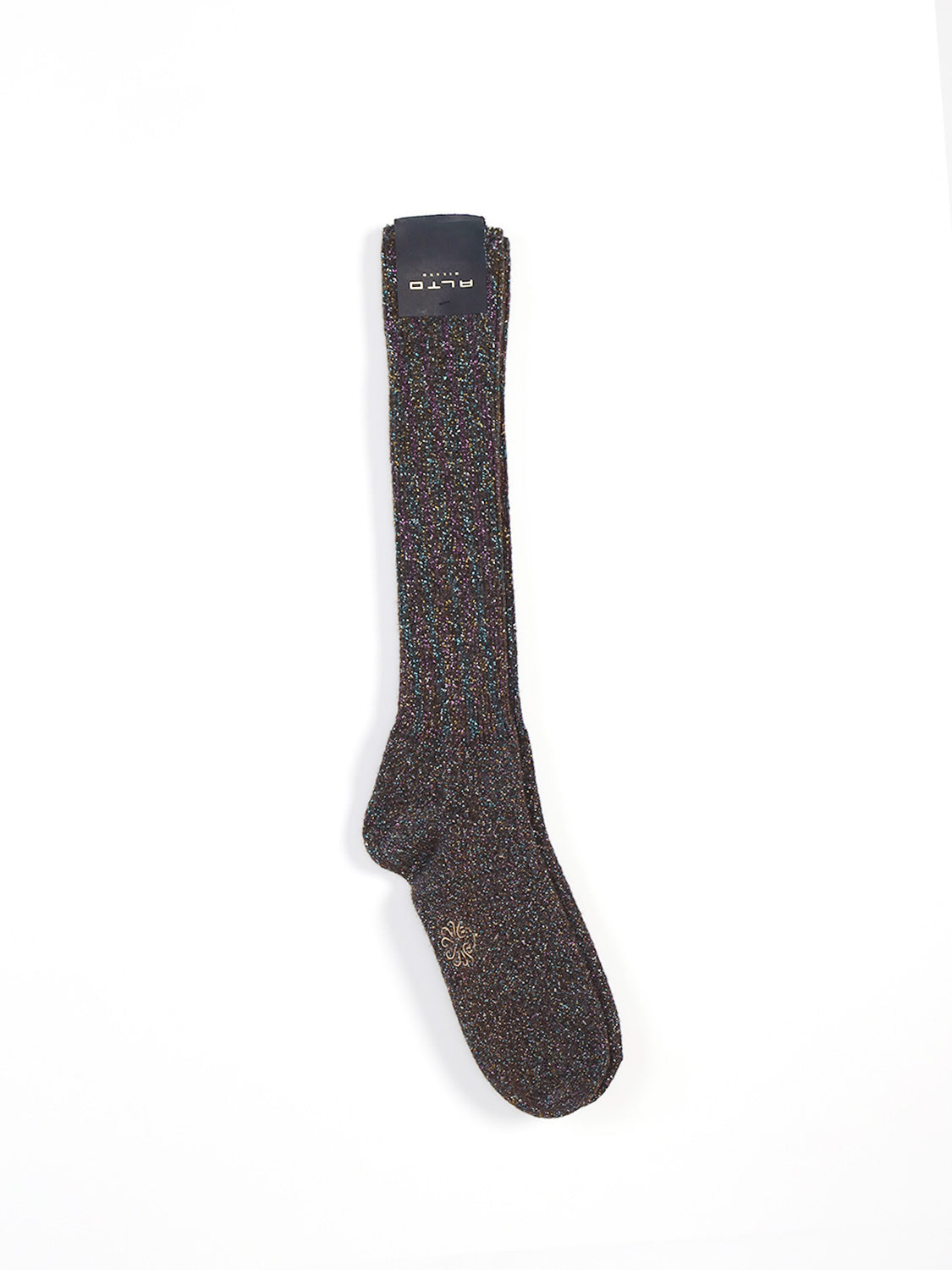 Paia –  Kniestrümpfe mit buntem Lurex