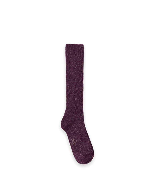 Paia –  Kniestrümpfe mit buntem Lurex