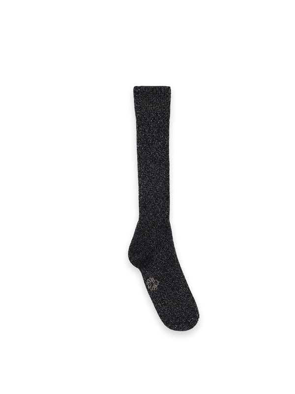 Paia –  Kniestrümpfe mit buntem Lurex