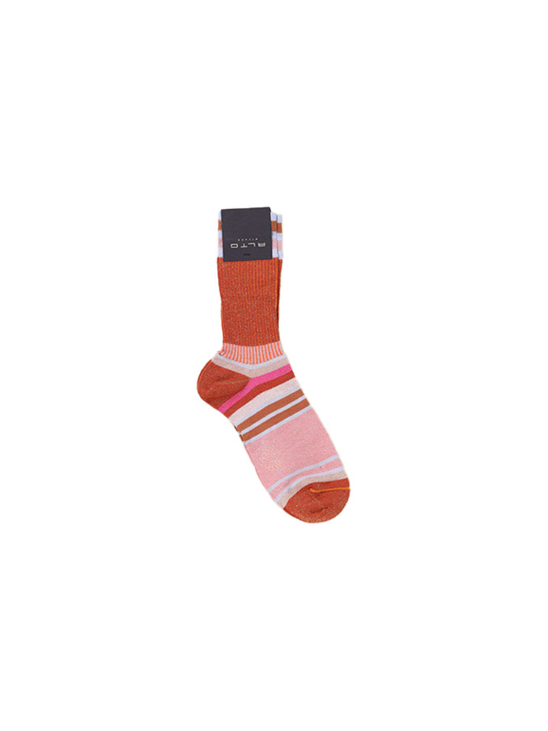 Socken mit Lurex-Effekten