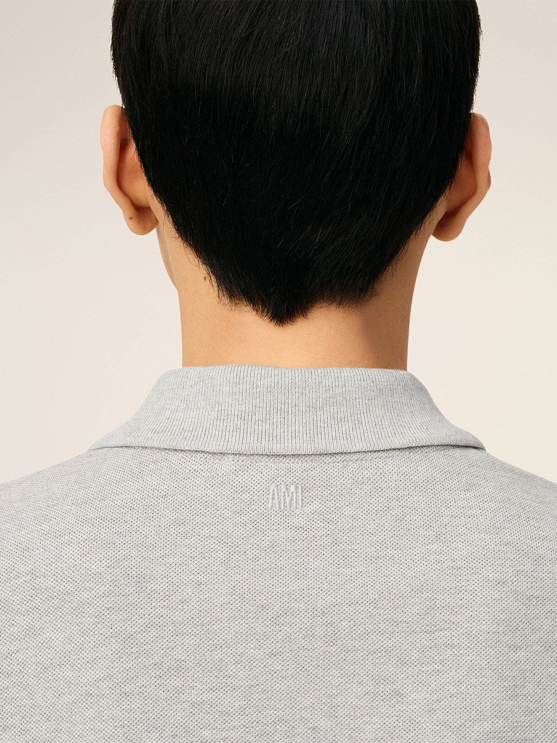 Polo shirt with embroidered logo