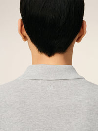 Polo shirt with embroidered logo