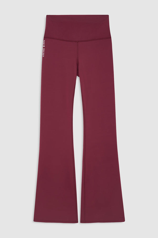 ANINE BING Gabrielle Legging – Burgundy / Bordeaux