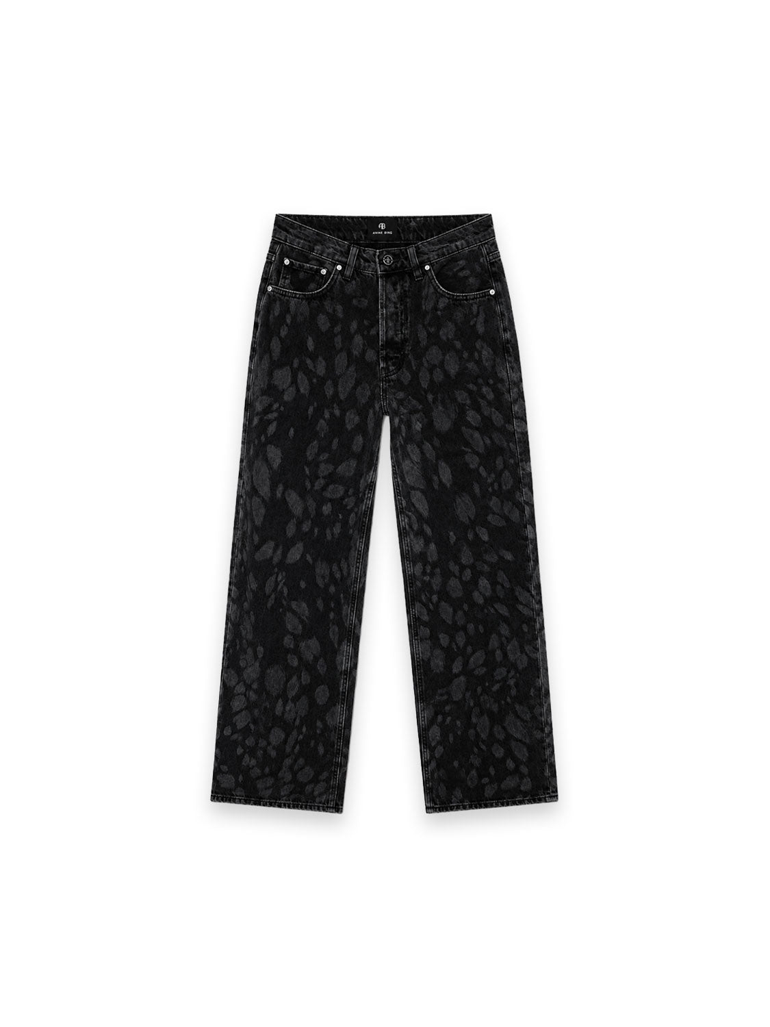 Hugh - Black Denim