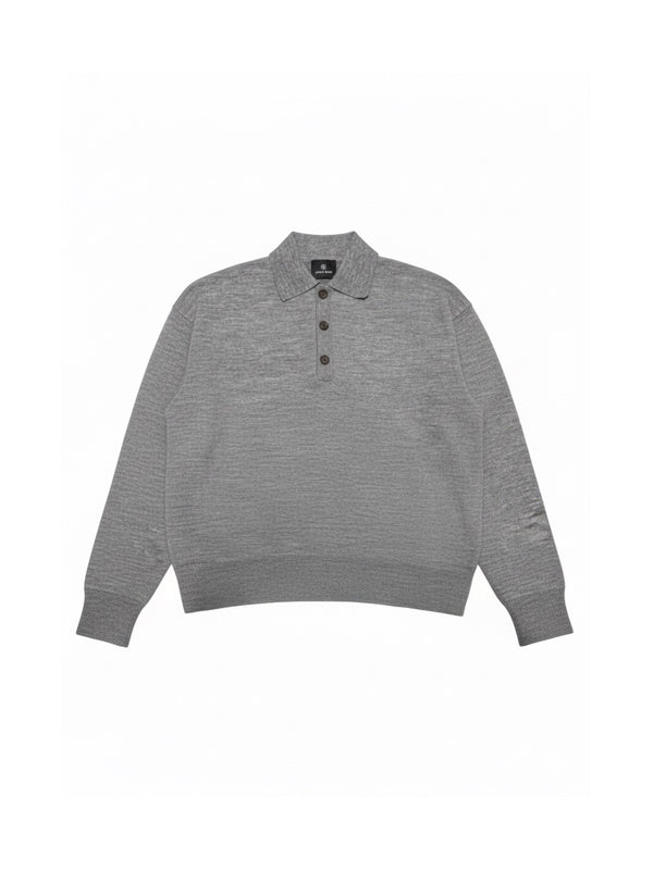 Lee – Langärmliges Poloshirt aus Wolle