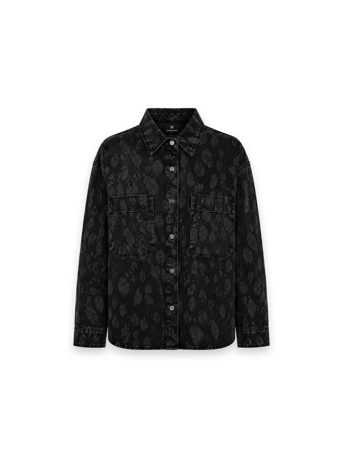 Samy - Black Denim Overshirt