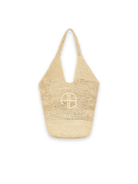 Leah Logo - Tasche aus Bast