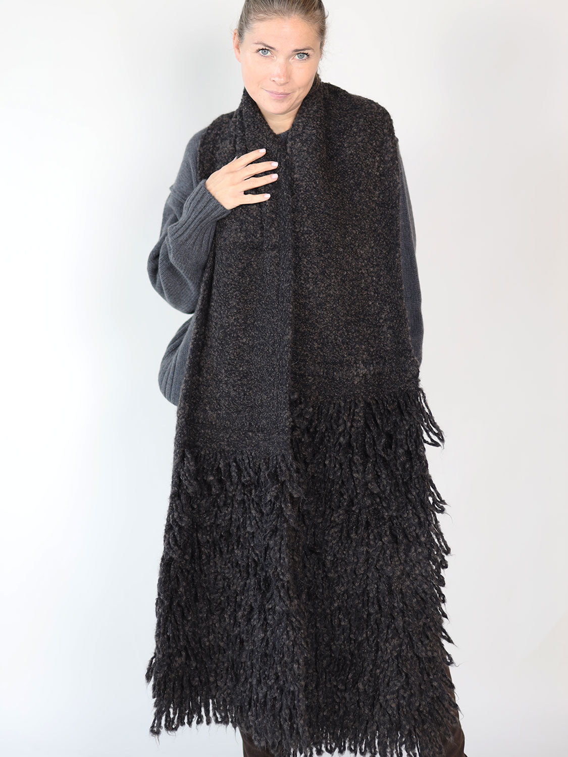 Fjord Scarf – Schal aus Baby Alpaca