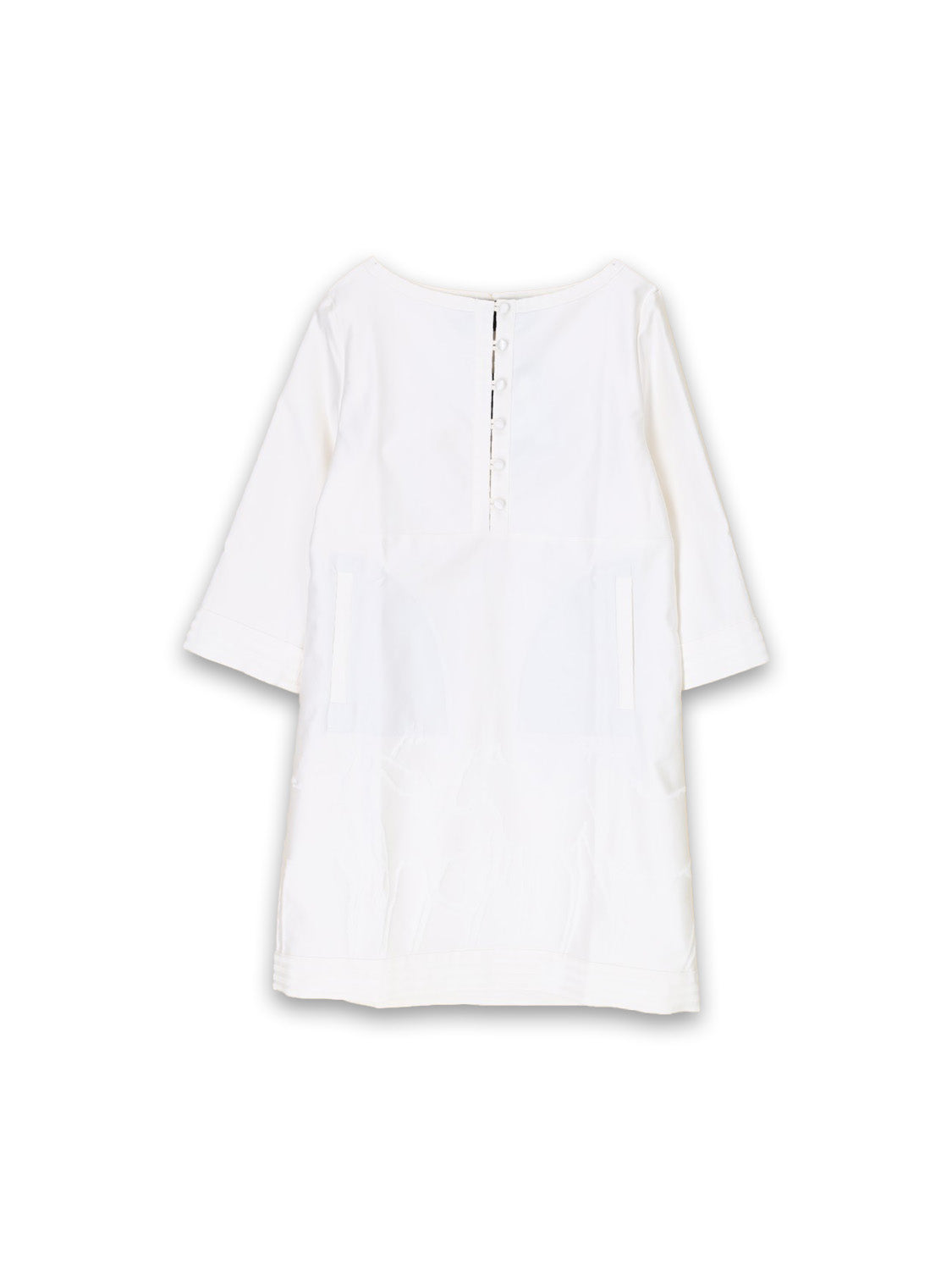 Joseline – Minikleid aus Baumwolle mit eingesticktem Detail