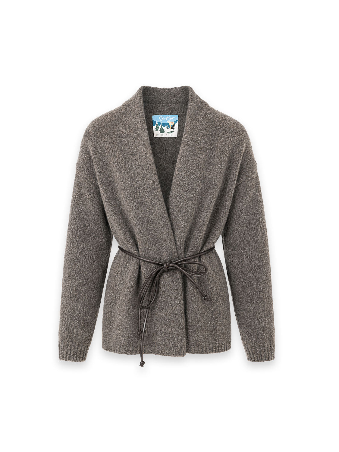 Walmer - Cashmere-Cardigan mit Schnürung