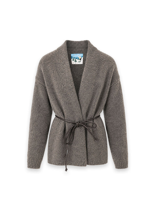 Walmer - Cashmere-Cardigan mit Schnürung