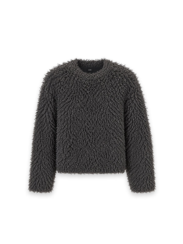 Freda - Fransen-Pullover aus Cashmere
