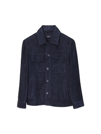 Westernhemd aus Wildleder 