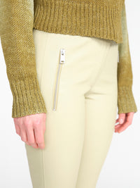 Cadiz – Stretchige Leder-Leggings aus glattem Lammleder