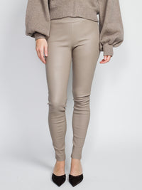 Roche Stretch Plonge – Leder Leggings