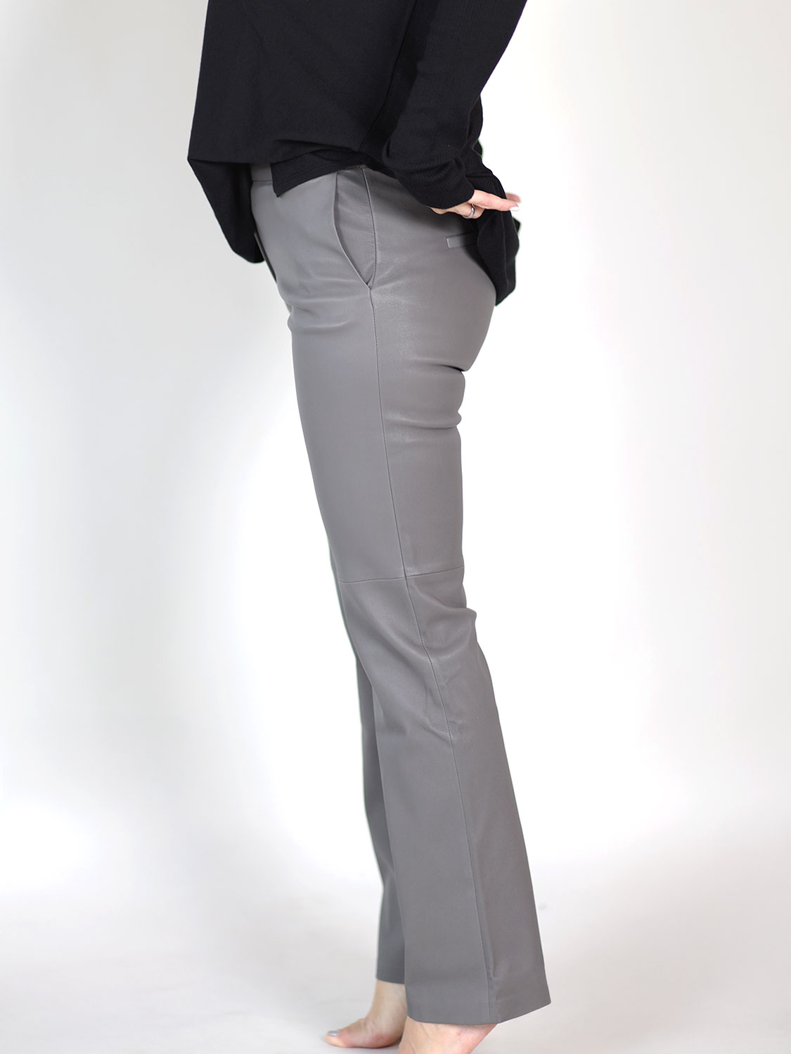 Jenna – Stretchhose aus Leder