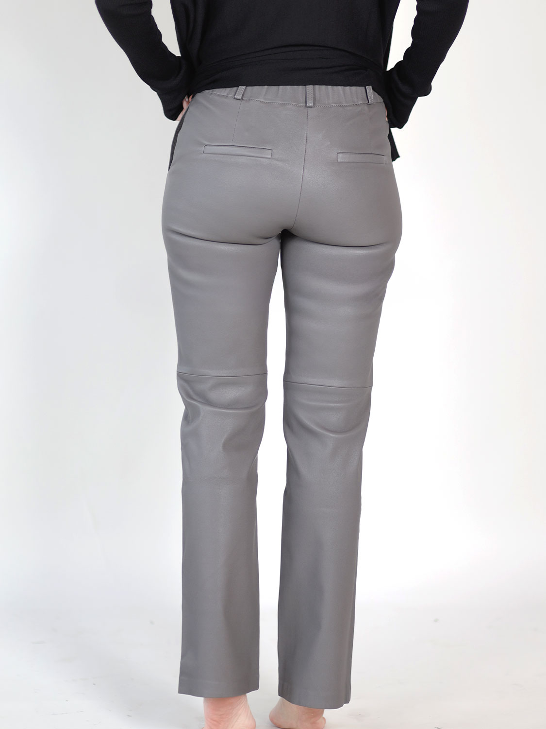 Jenna – Stretchhose aus Leder