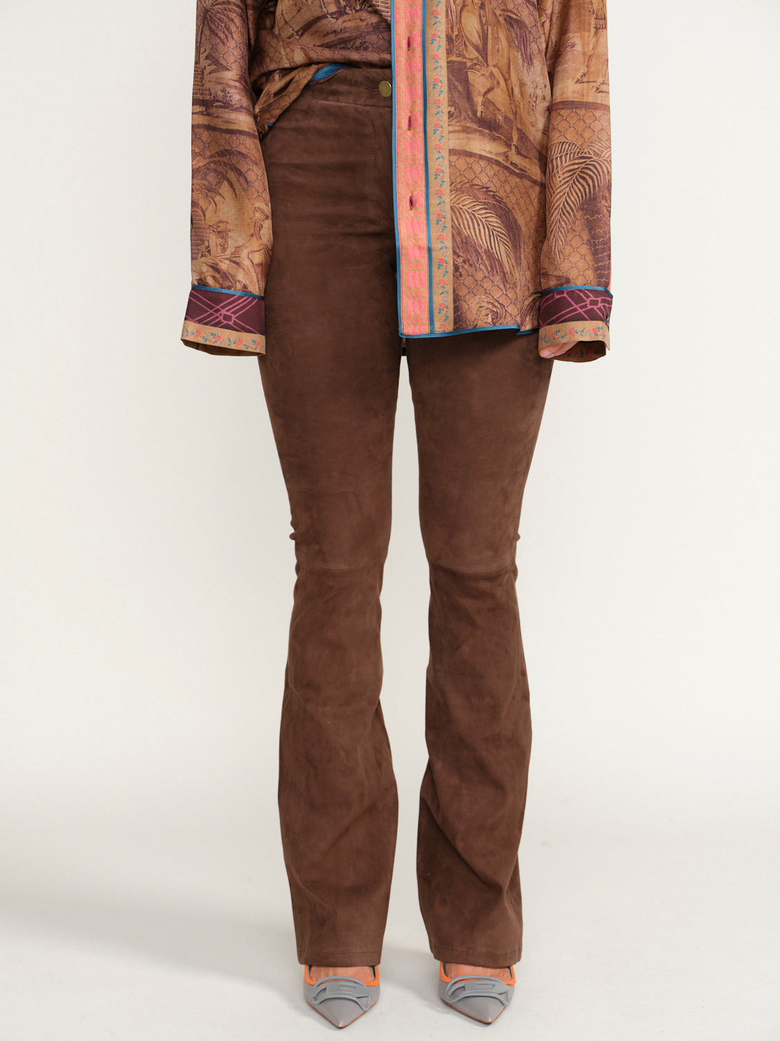 Izzy – Hose mit Gummibund aus Lammleder