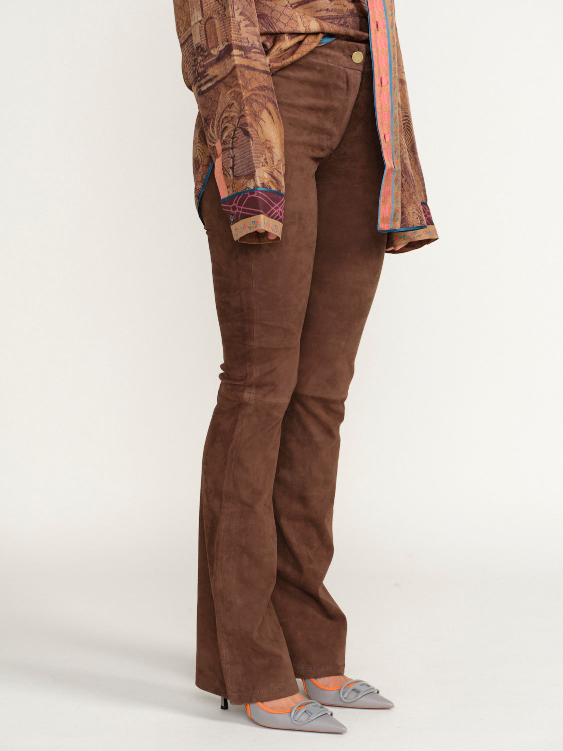 Izzy – Hose mit Gummibund aus Lammleder