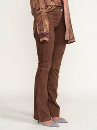 Izzy – Hose mit Gummibund aus Lammleder