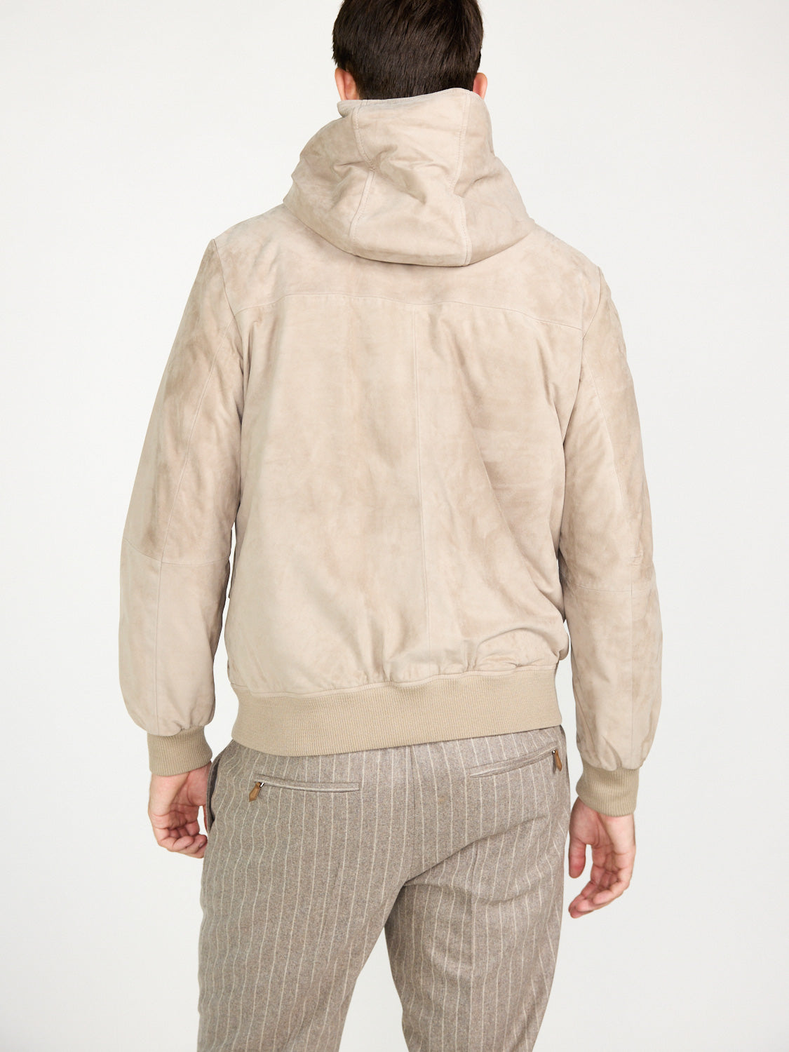 Gohar – Gefütterte Jacke aus Lammleder  
