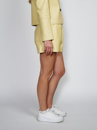 Yulia – Leder-Shorts