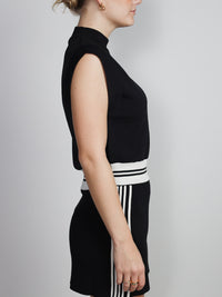 Pullunder mit Streifen